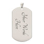 To My Son | I Am Proud Of You - Dog Tag